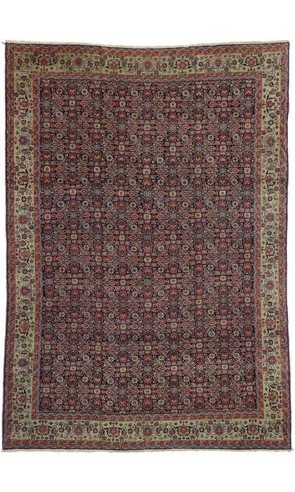 9 x 13 Antique Tabriz Rug 73346