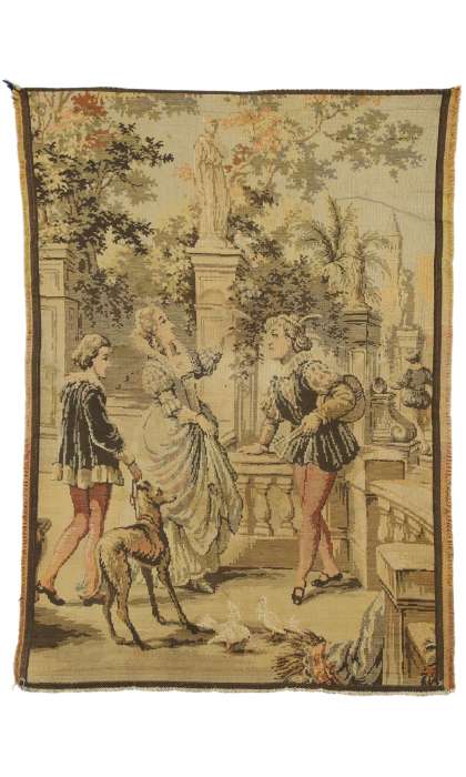 2 x 3 Vintage Belgium Tapestry 74926