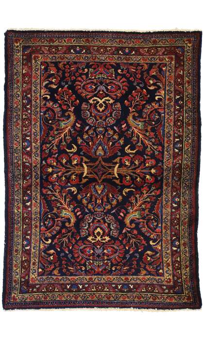 4 x 5 Antique Persian Lillian Rug 76857