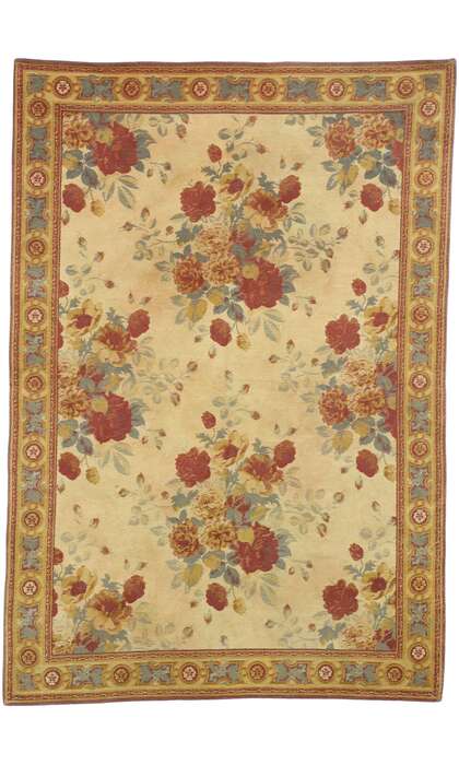 4 x 6 Vintage English Rose Tapestry 77243