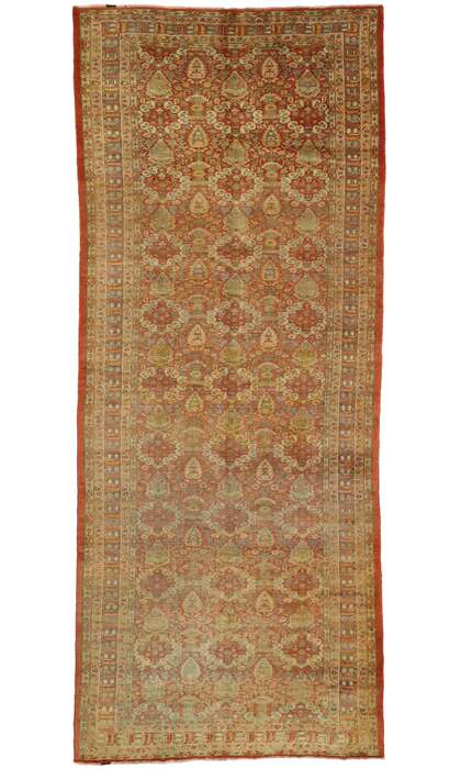 6 x 14 Antique Turkish Oushak Rug 51018