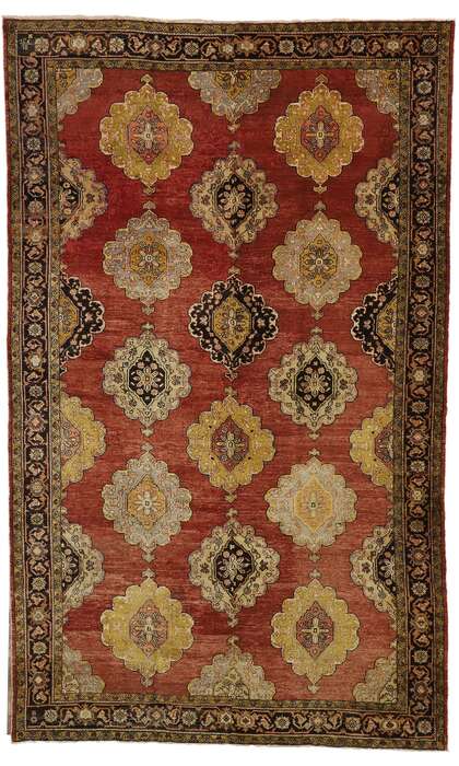 8 x 14 Vintage Oushak Rug 51294