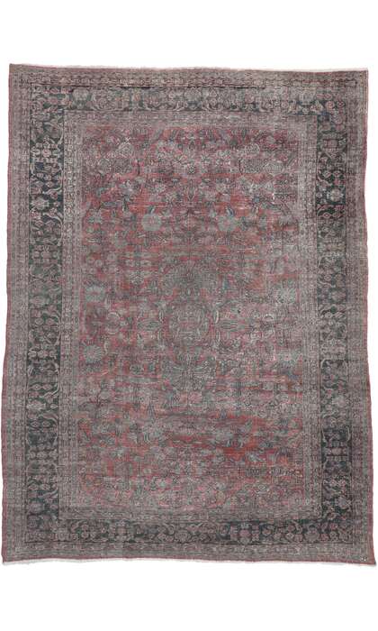 9 x 12 Antique Tabriz Rug 72868