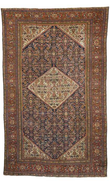 11 x 17 Antique Persian Farahan Rug 73023
