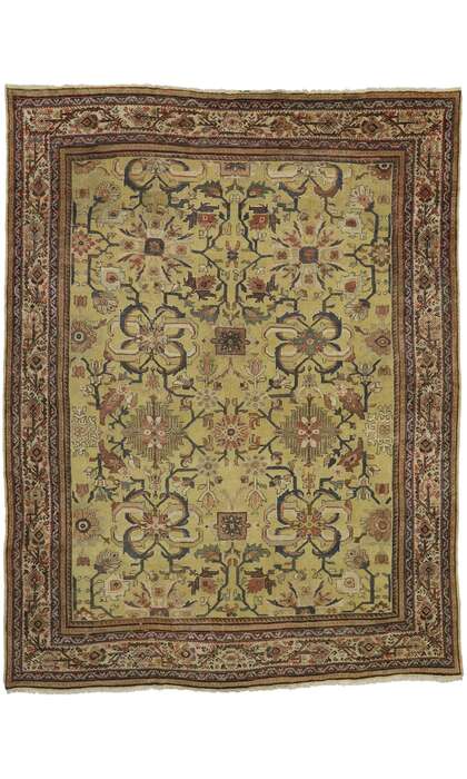 10 x 13 Antique Persian Sultanabad Rug 73833
