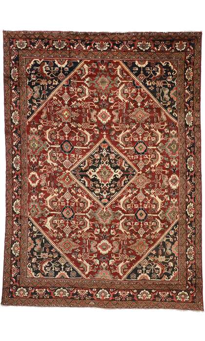 10 x 13 Antique Mahal Rug 76317