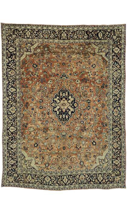 11 x 14 Vintage Persian Mahal Rug 76378