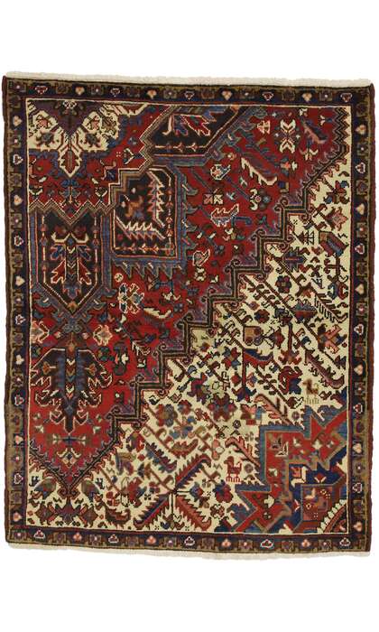 3 x 4 Vintage Heriz Rug 76428