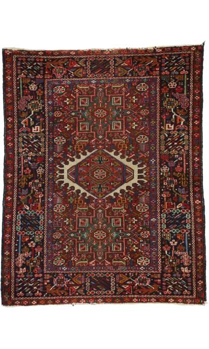 3 x 4 Vintage Heriz Rug 76895