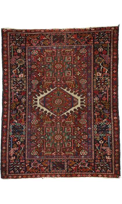 3 x 4 Vintage Heriz Rug 76895