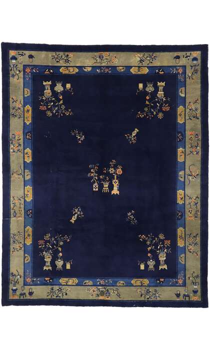 9 x 12 Antique Chinese Rug 77260