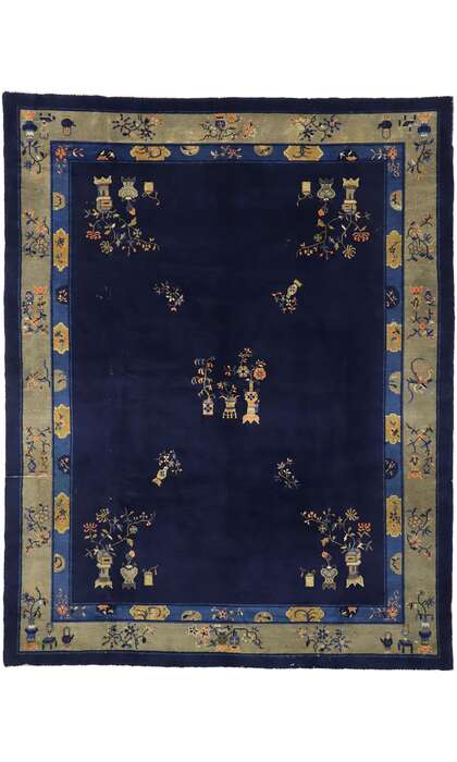 9 x 12 Antique Chinese Peking Rug 77260