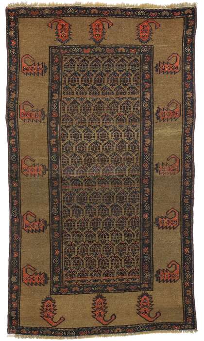 4 x 7  Antique Malayer Rug 71827