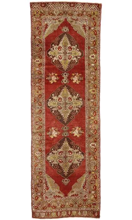 4 x 11 Vintage Oushak Rug 77291