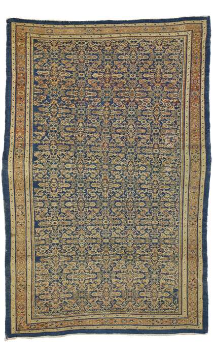 4 x 6 Antique Persian Sultanabad Rug 73088