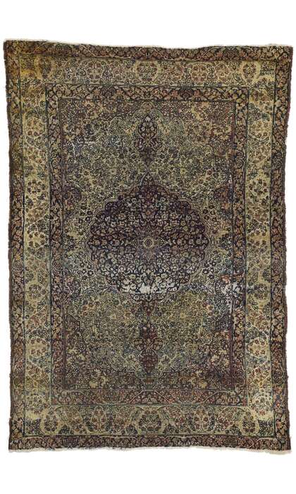 4 x 6 Antique Kermanshah Rug 73167