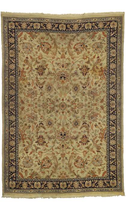 8 x 11 Antique European Rug 73196