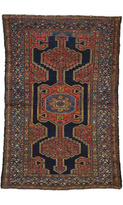 4 x 6 Antique Hamadan Rug 73275