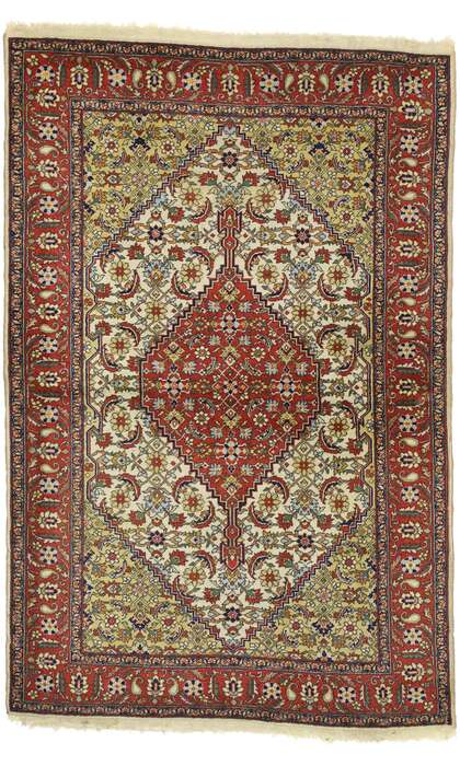 4 x 7 Antique Romanian Rug 74300