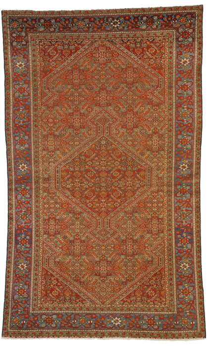 4 x 7 Antique Malayer Rug 74649