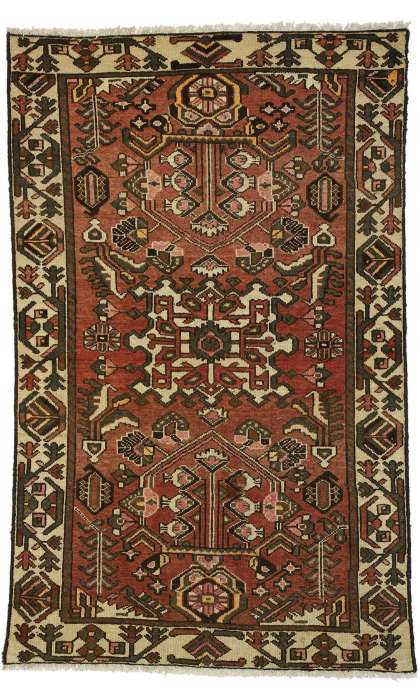 4 x 7 Antique Bakhtiari Rug 75278