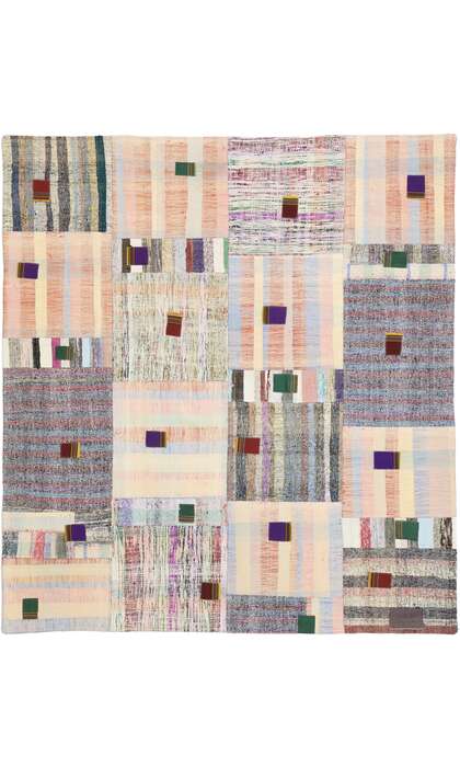 6 x 6 Vintage Patchwork Rug 51584