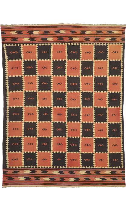 10 x 13 Vintage Kilim Rug 72071