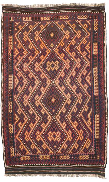 9 x 14 Vintage Kilim Rug 72260