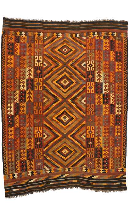 9 x 11 Vintage Afghan Kilim Rug 72767