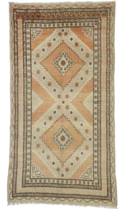 5 x 10 Vintage Turkestan Khotan Rug 77310