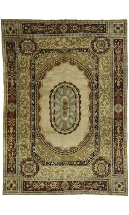 10 x 14 Vintage Tibetan Rug 77314