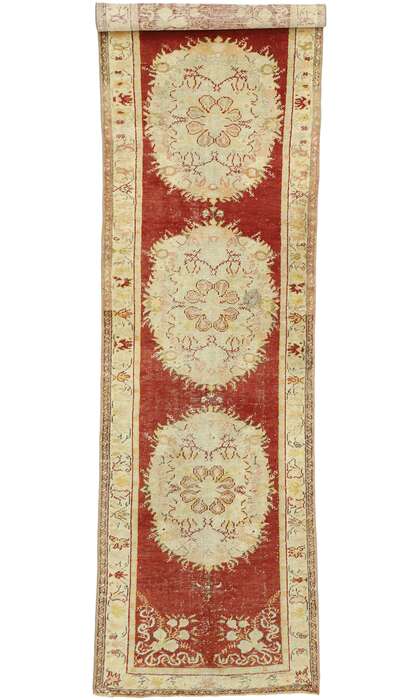 3 x 11 Vintage Oushak Rug 51662