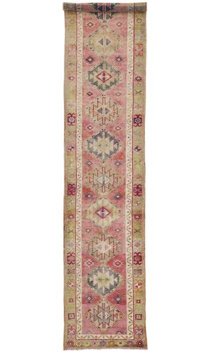 3 x 12 Vintage Oushak Rug 52059