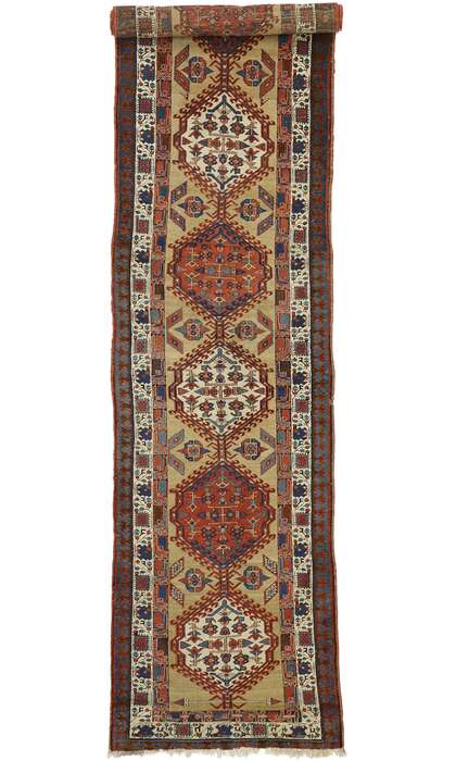 3 x 14 Antique Sarab Rug 72989