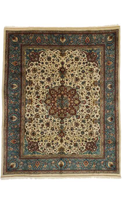 9 x 11 Vintage Tabriz Rug 77352