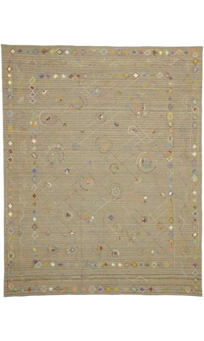 8 x 9 Vintage Kilim Rug 80106