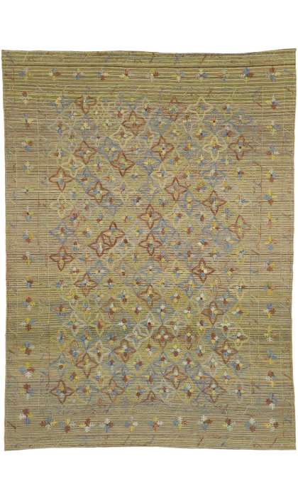 7 x 9 Vintage Kilim Rug 80110