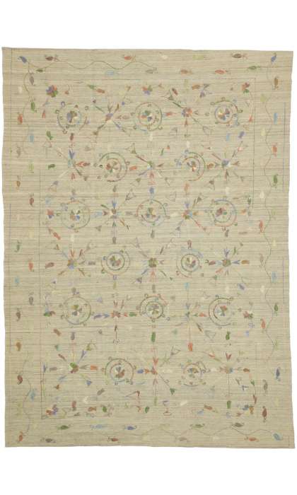 6 x 9 Vintage Kilim Rug 80112