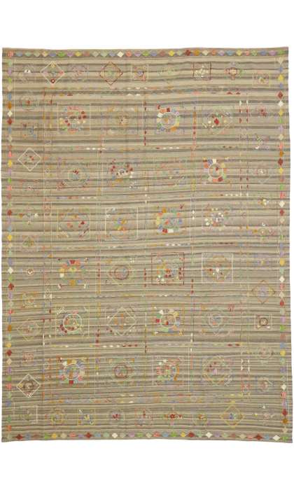 9 x 12 Vintage Kilim Rug 80113