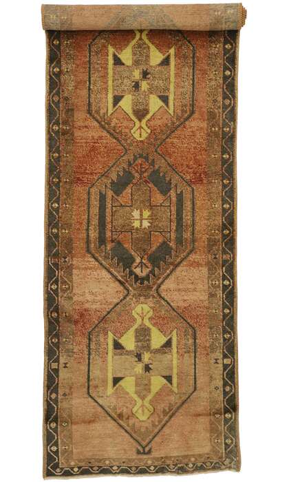 4 x 14 Vintage Oushak Rug 50081