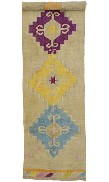 3 x 13 Vintage Oushak Rug 51841