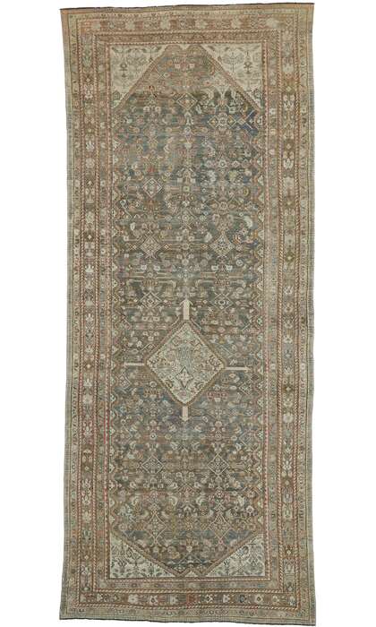 6 x 14 Antique Persian Malayer Rug 52551