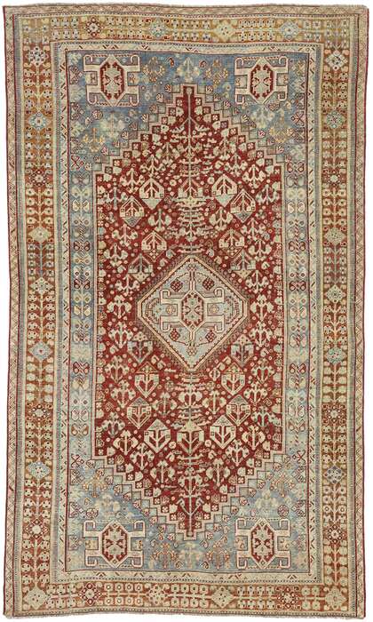 5 x 9 Antique Shiraz Rug 52626