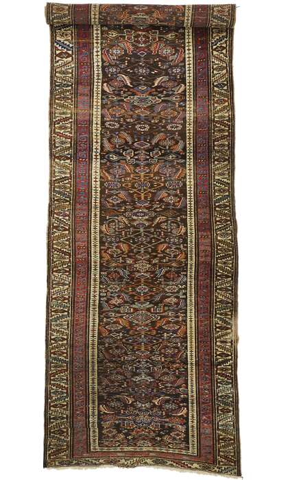 4 x 12 Antique Bijar Rug 72392