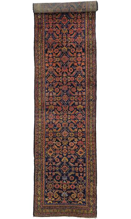 4 x 17 Antique Malayer Rug 76805