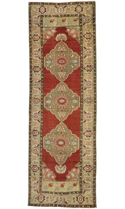 4 x 12 Vintage Oushak Rug 51552