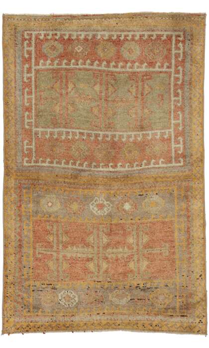 3 x 4 Antique Oushak Rug 52607