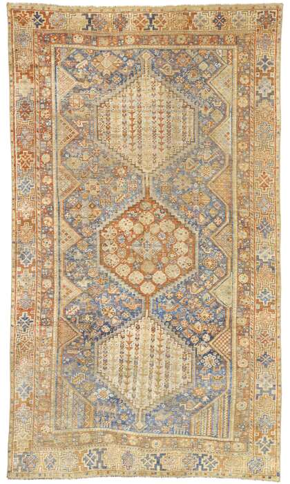 6 x 10 Antique Shiraz Rug 526776 x 10 Antique Shiraz Rug 52677