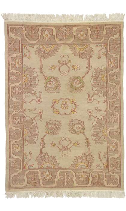 4 x 5 Vintage Soumak Rug 77380