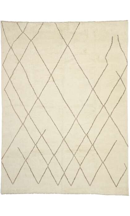 10 x 14 Modern Moroccan Area Rug 80541